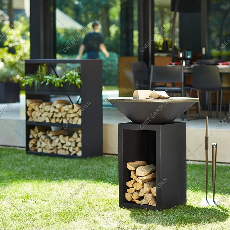 wood storage bbq grill wood storage bbq grill