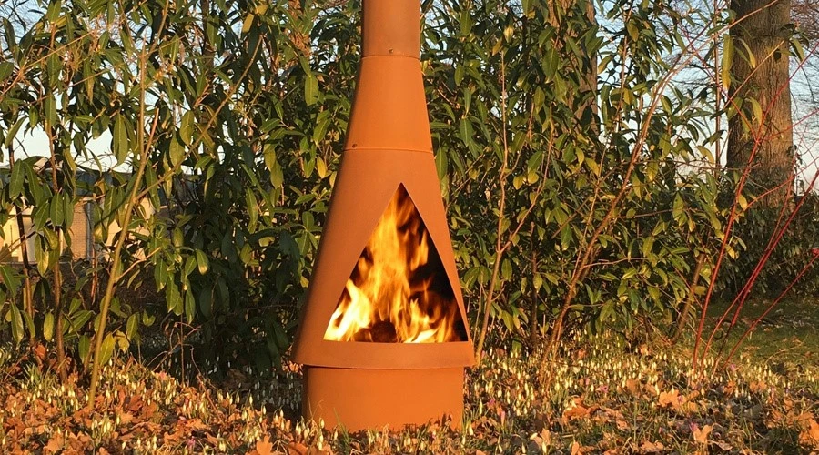 weathering steel outside fire place weathering steel outside fire place
