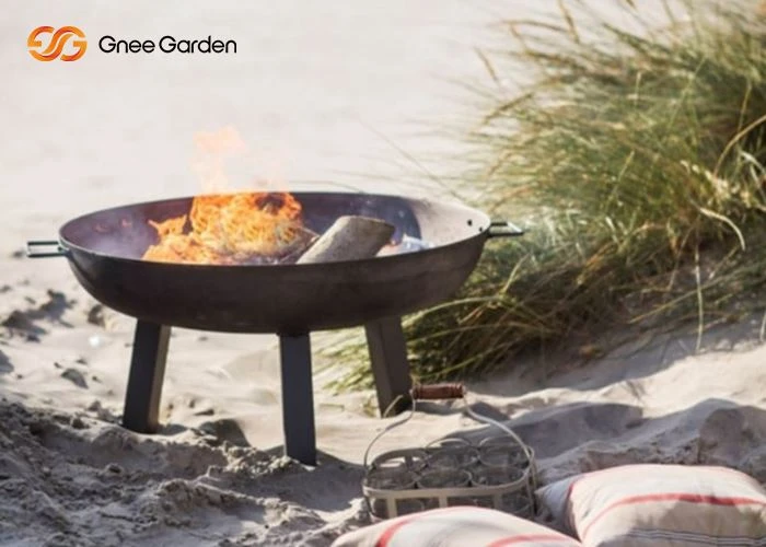 Tehdashinta Kulhon muotoinen Corten Steel Fire Pit