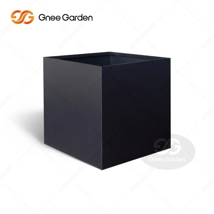 Long Square Garden Corten Steel Flower Pot