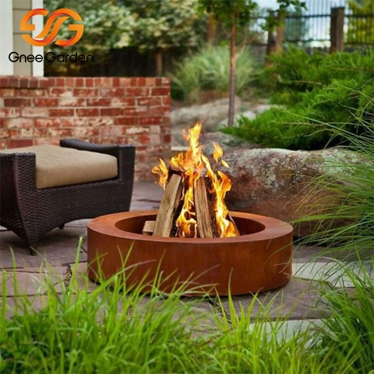 Säänkestävä teräs Fire Pit Fire Bowl