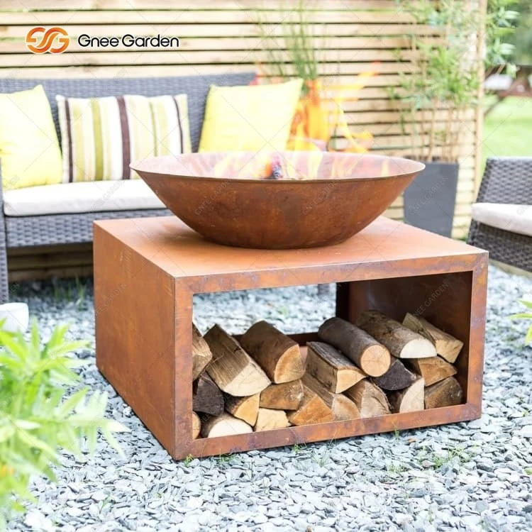Corten Steel fire bowls