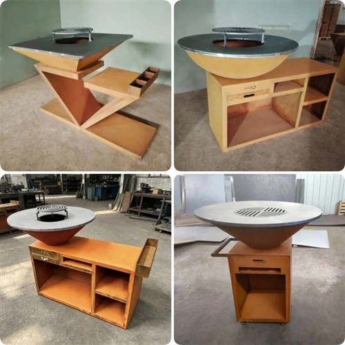 Corten Steel BBQ-grillit ja ulkokeittiöt
