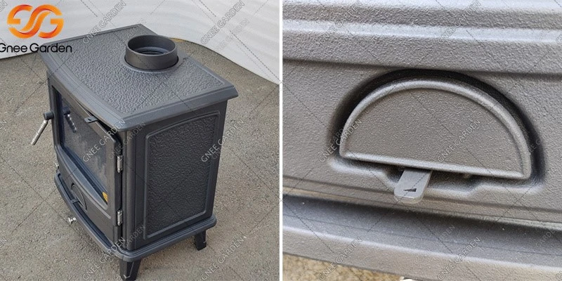 Cast Iron Wood Burning Flame Stove Cast Iron Wood Burning Flame Stove